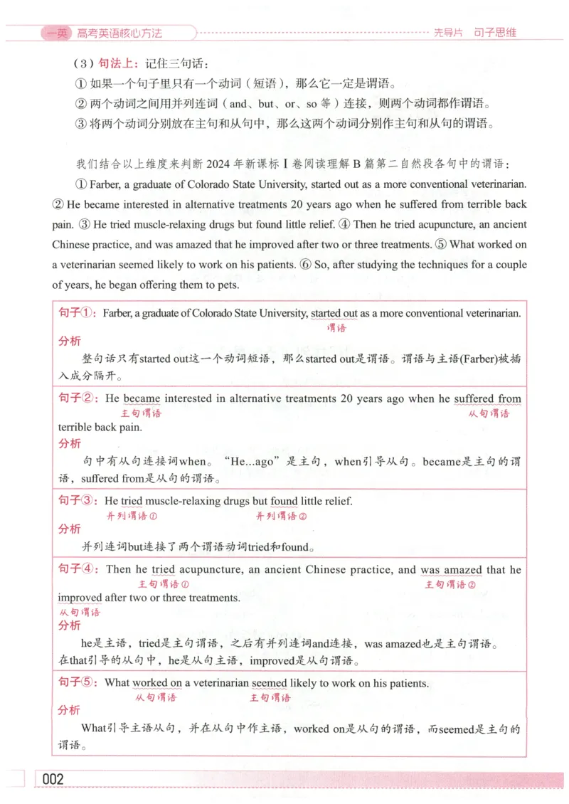 《2027版必刷100讲一英高考英语核心方法_2027《一英•核心方法必刷100讲》（高考）（英语）》第9页预览