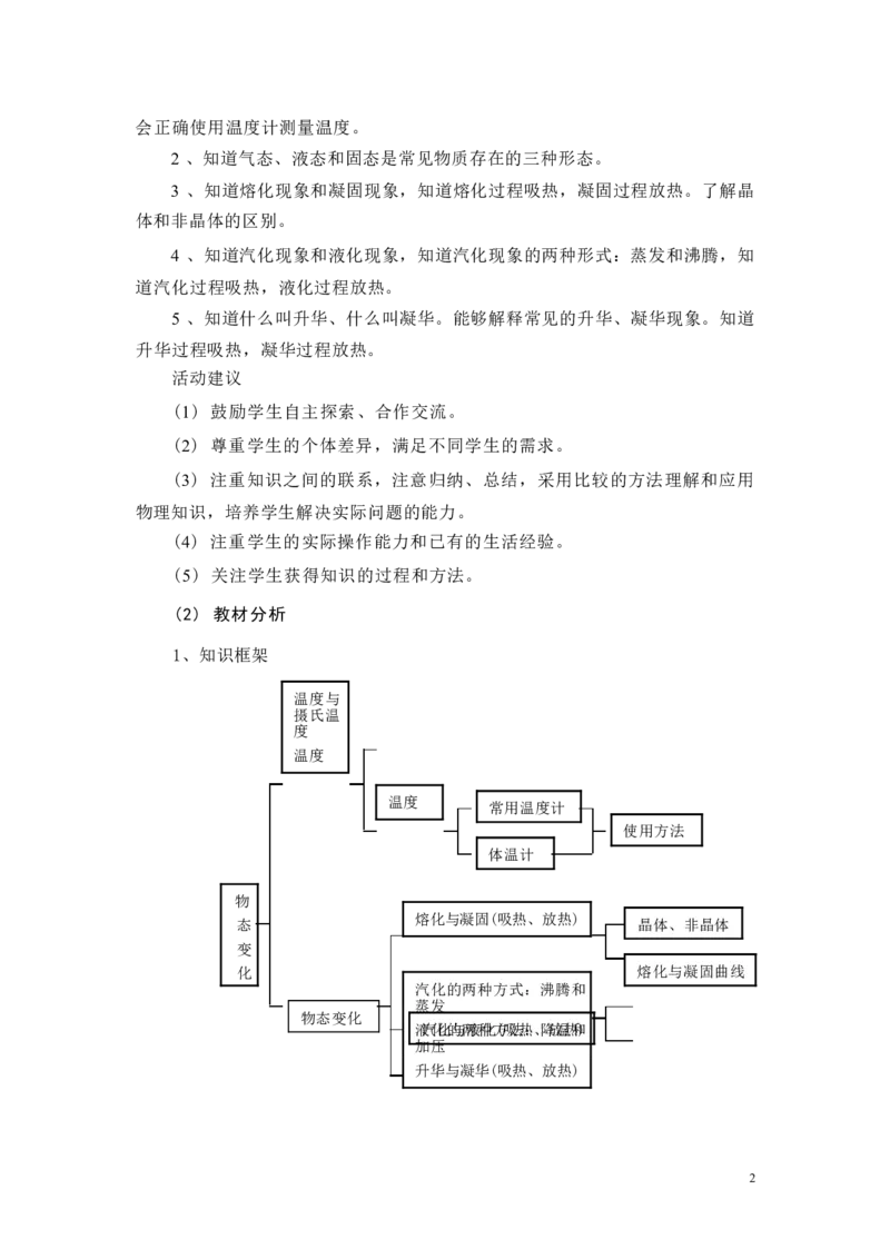 《人教版八上《物态变化》_作业初中物理作业设计_8上》第2页预览