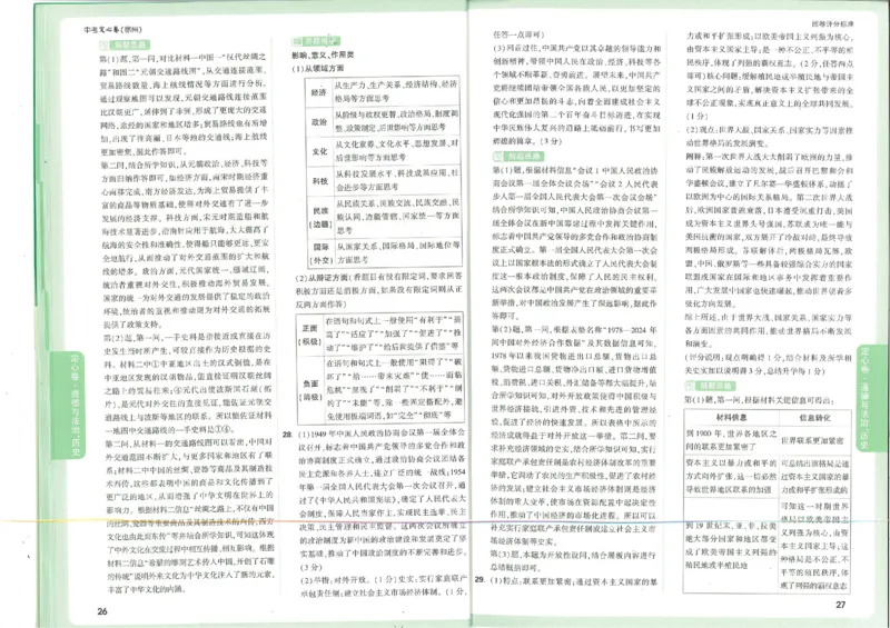 《2026定心卷政史答案_2026版《万唯中考定心卷》7科多省合集_万唯2026版中考《万唯定心卷》7科全套（徐州）_道历》第3页预览