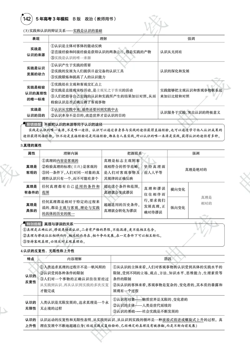 《1_092025版5·3B版新高考版专题九认识社会与价值选择PDF_2025版教学资源包_（总复习系列）2025版《5年高考3年模拟》新高考版B版（⭐全科）_一、图书电子教参_第四部分哲学与文化》第4页预览