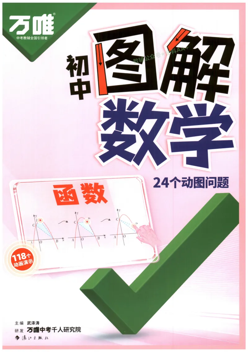 《2027《万唯中考•图解数学函数》_2027版《万唯初中图解数学》函数+几何》第1页预览