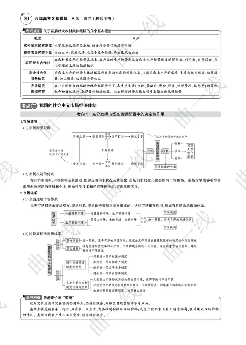 《1_032025版5·3B版新高考版专题三生产资料所有制与经济体制PDF_2025版教学资源包_（总复习系列）2025版《5年高考3年模拟》新高考版B版（⭐全科）_一、图书电子教参_4_专题电子书》第5页预览