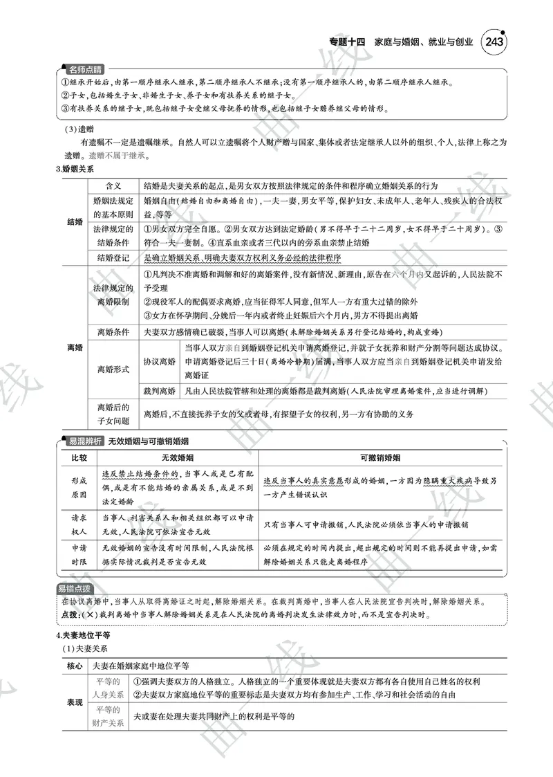 《1_142025版5·3B版新高考版专题十四家庭与婚姻、就业与创业PDF_2025版教学资源包_（总复习系列）2025版《5年高考3年模拟》新高考版B版（⭐全科）_一、图书电子教参_4_专题电子书》第4页预览