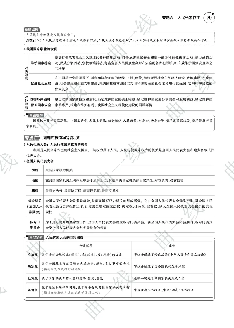 《1_062025版5·3B版新高考版专题六人民当家作主PDF_2025版教学资源包_（总复习系列）2025版《5年高考3年模拟》新高考版B版（⭐全科）_2025版.新高考新教材版.选考总复习.政治.5·3B版》第4页预览