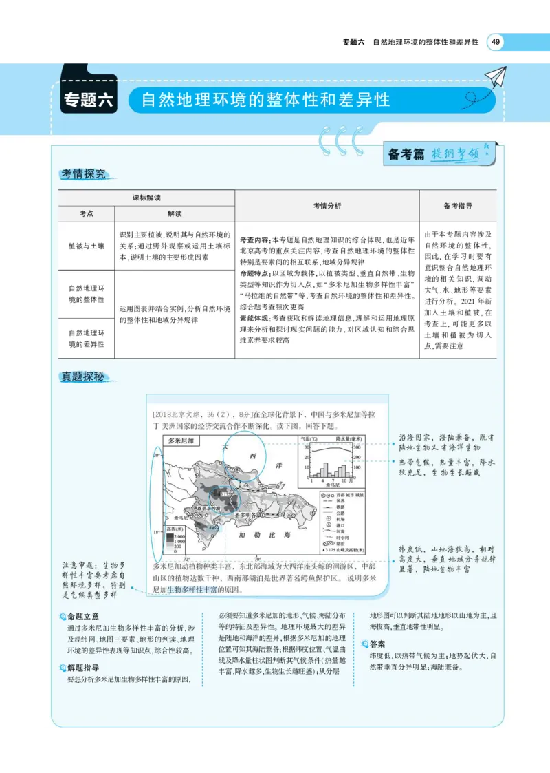 《1_6.考题考点精析(1)_2023版教学资源包_2023版新高考版选考总复习地理5·3A版_8_专题六自然环境的整体性与差异性_7_专题考点精析》第1页预览