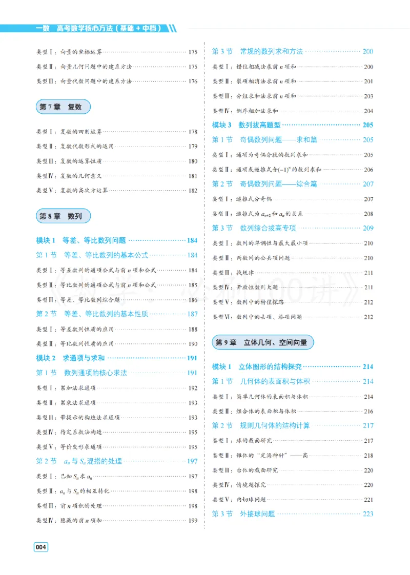 《1基础版-方法册_2027《一数•高考必刷100讲》基础版(数学)》第4页预览