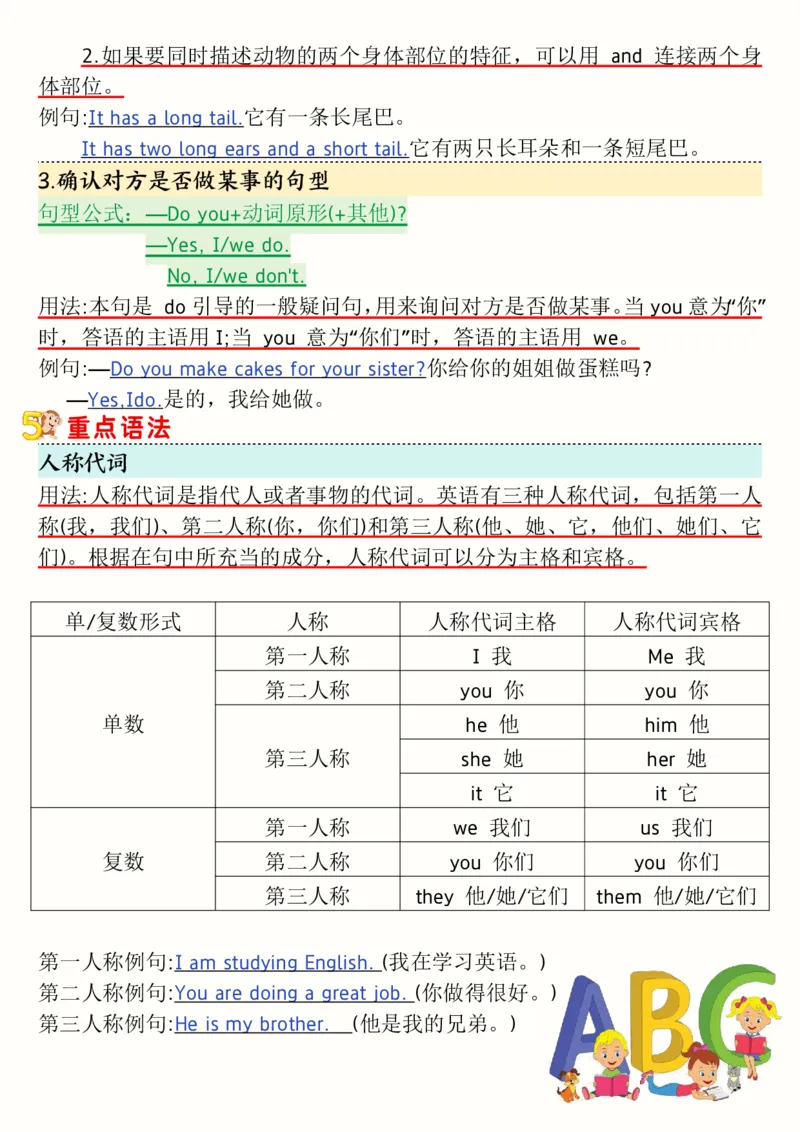 《三年级（下）人教PEP版寒假预习1-6单元记读小纸条(12页）_3年级下册同步教辅_3下-英语_英语人教pep版资料》第4页预览
