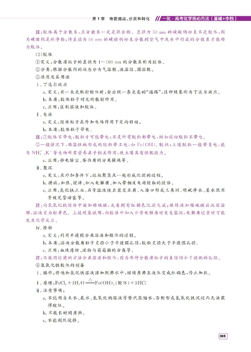 《2027《高考化学必刷100讲》基础+中档版-方法册_2027《一化•核心方法必刷100讲》（基础+中档）（高考）（化学）》第5页预览