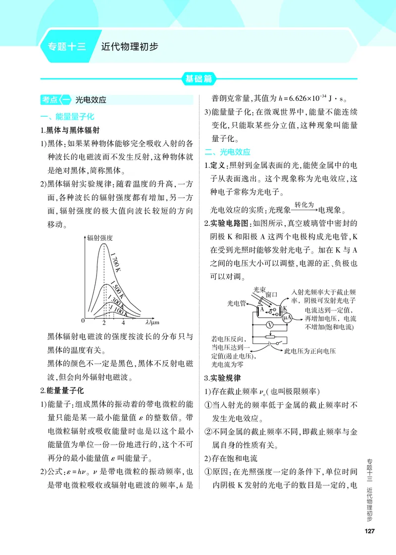 《1_4.PDF教参电子书——知识讲解册_2024版教学资源包_2024版.新高考版物理.5·3A版_13_专题十三近代物理初步_4_PDF教参电子书》第1页预览