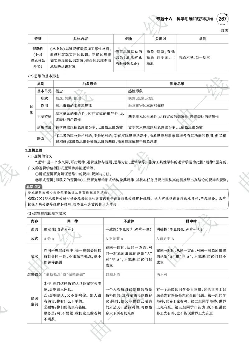 《1_162025版5·3B版新高考版专题十六科学思维和逻辑思维PDF_2025版教学资源包_（总复习系列）2025版《5年高考3年模拟》新高考版B版（⭐全科）_一、图书电子教参_第七部分逻辑与思维》第4页预览