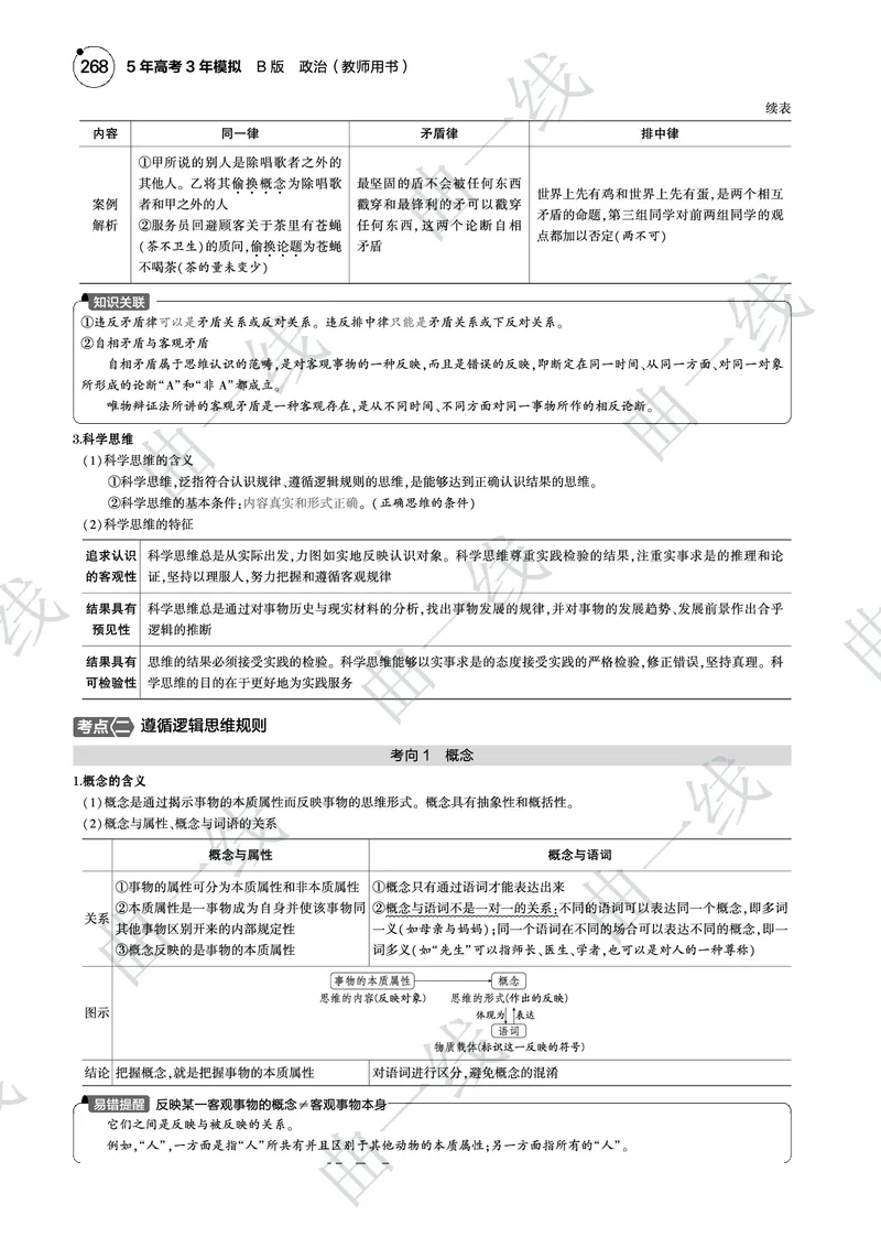 《1_162025版5·3B版新高考版专题十六科学思维和逻辑思维PDF_2025版教学资源包_（总复习系列）2025版《5年高考3年模拟》新高考版B版（⭐全科）_一、图书电子教参_第七部分逻辑与思维》第5页预览
