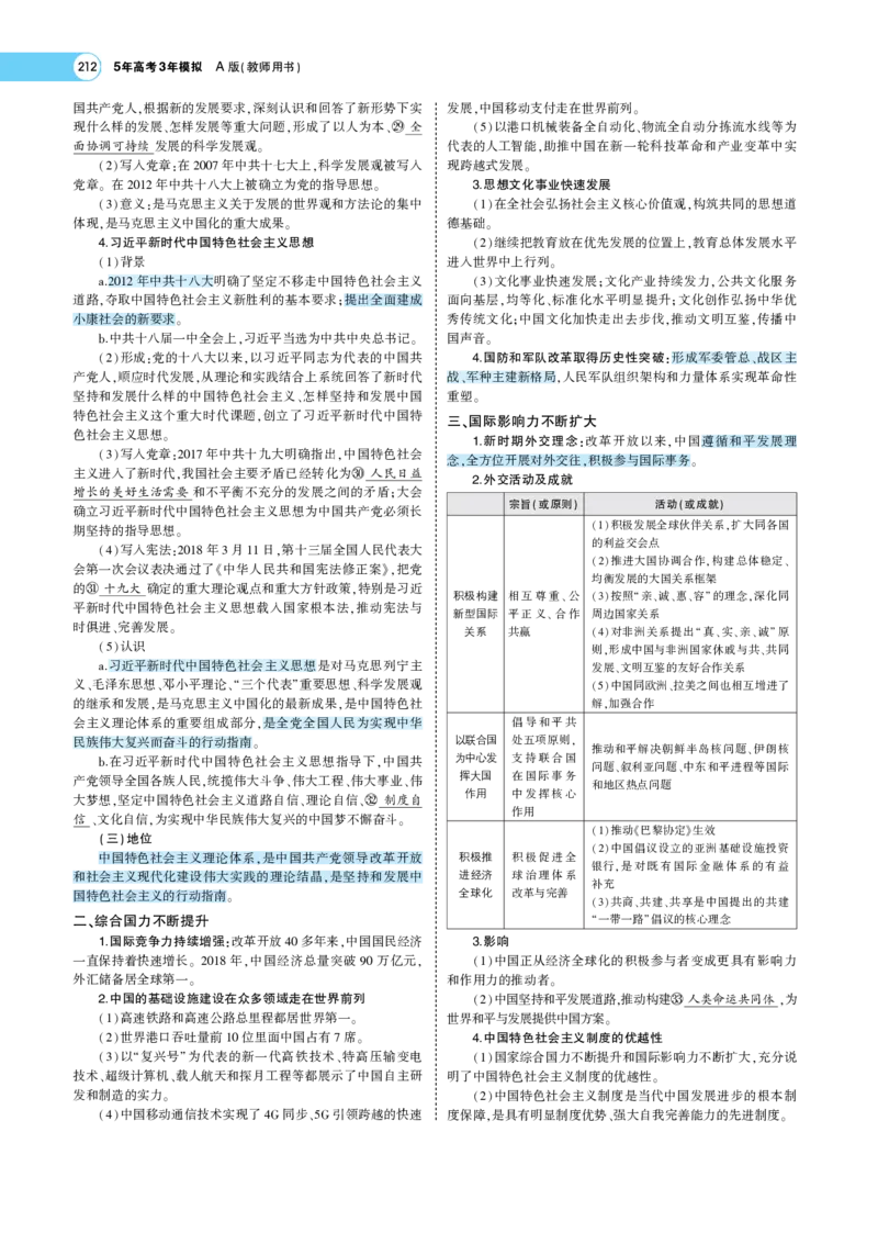 《1_专题考点精析_2023版教学资源包_2023版新高考版选考总复习历史5·3A版_7_第七单元从中华人民共和国成立到中国特色社会主义进入新时代_7_专题考点精析》第7页预览
