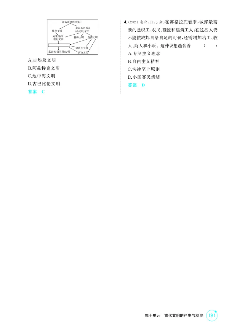 《1_12-第十单元古代文明的产生与发展_2026版教学资源包_202653高考总复习A版_江苏版_2026版.江苏版.选考总复习.历史.5·3A版_二、教师用书PDF_第三部分世界史_第十单元古代文明的产生与发展》第7页预览