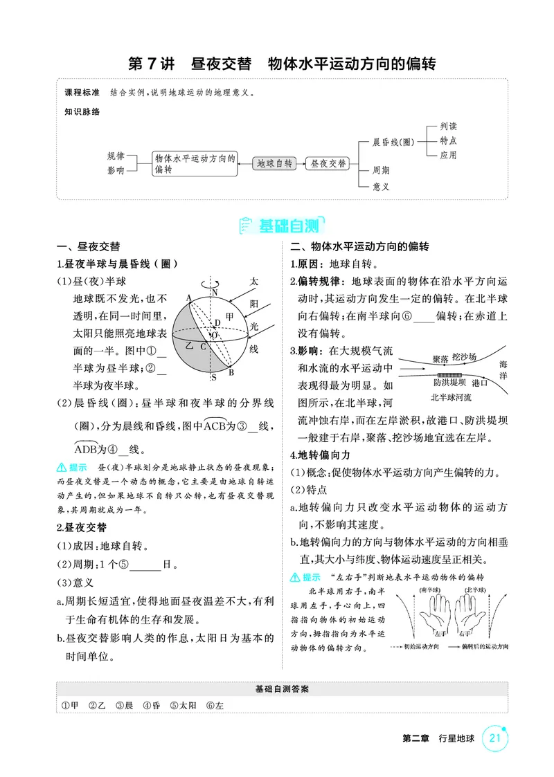 《1_26版53A浙江地理精讲册第2章_2026版教学资源包_202653高考总复习A版_浙江版_2026版.浙江版.选考总复习.地理.5·3A版_图书电子资源_第二章行星地球_2_精讲册PDF》第8页预览