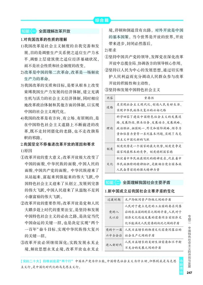 《2_4.知识讲解专题二_2024版教学资源包_2024版.新高考版政治.5·3A版_2_专题二中国特色社会主义的开创与发展_4_PDF教参电子书》第6页预览