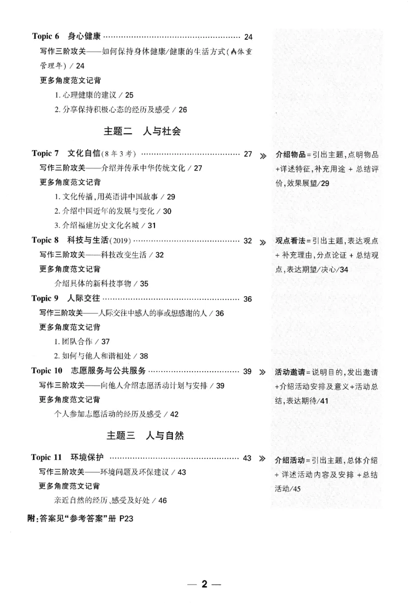 《英语高频话题写作_2026版《万维中考试题研究》多省合集_2026版《万唯中考-试题研究》福建语数英物化_2026万唯试题研究英语》第3页预览