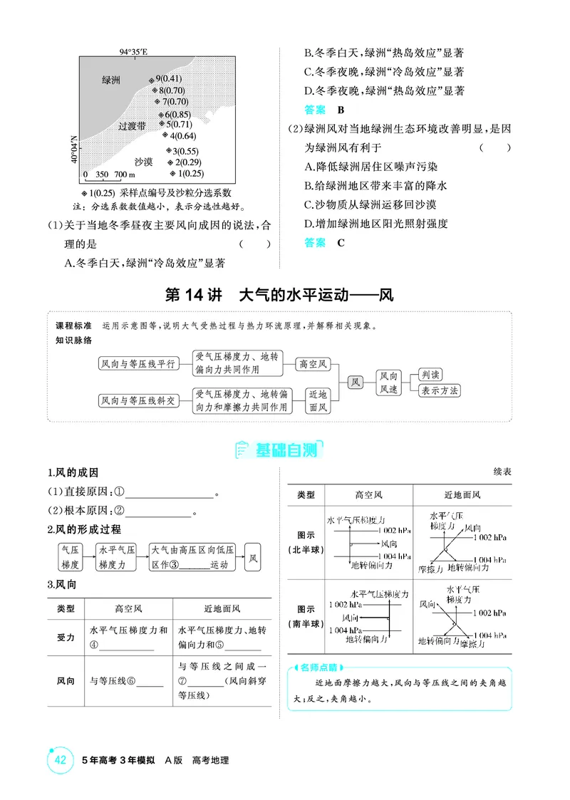 《1_26版53A浙江地理精讲册第3章_2026版教学资源包_202653高考总复习A版_浙江版_2026版.浙江版.选考总复习.地理.5·3A版_图书电子资源_第三章地球上的大气_2_精讲册PDF》第6页预览