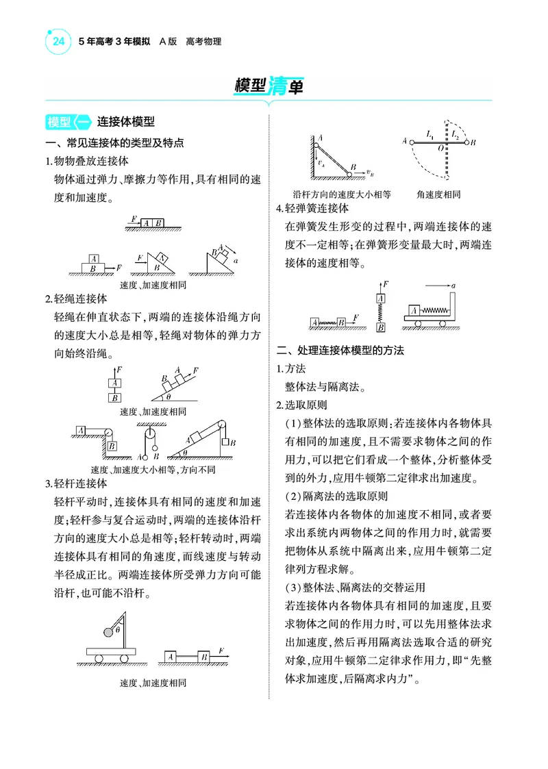 《1_4.22025版5·3A版新高考版专题三教师用书pdf_2025版教学资源包_（总复习系列）2025版《5年高考3年模拟》新高考版A版（⭐全科）_2025版.新高考版.选考总复习.物理.5·3A版_4_PDF教参电子书》第4页预览