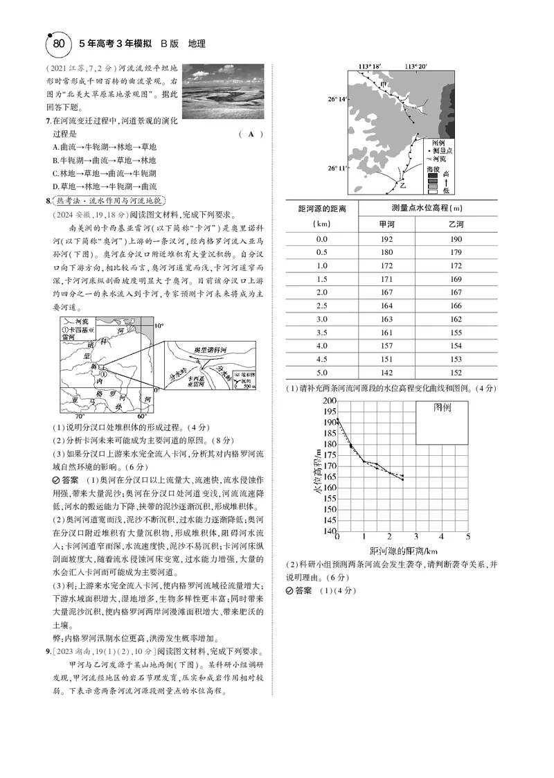 《1_7.2025版5·3B版新高考版教师用书PDF_2025版教学资源包_（总复习系列）2025版《5年高考3年模拟》新高考版B版（⭐全科）_2025版.新高考新教材版.选考总复习.地理.5·3B版_1_教师用书PDF_829》第8页预览