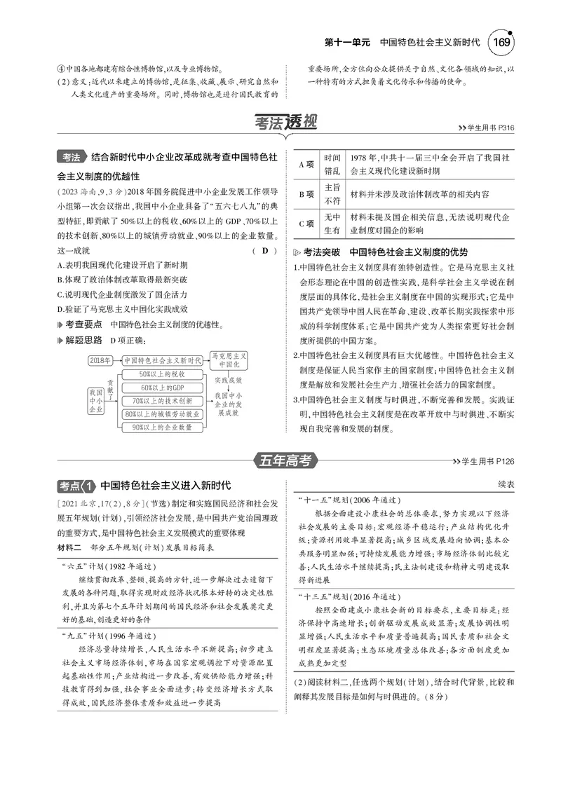 《1_5.2025版5·3版通史版教师用书PDF_2025版教学资源包_（总复习系列）2025版《5年高考3年模拟》新高考版B版（⭐全科）_2025版.新高考新教材版.高考总复习.通史.5·3B版_模块二中国近现代史_507》第4页预览