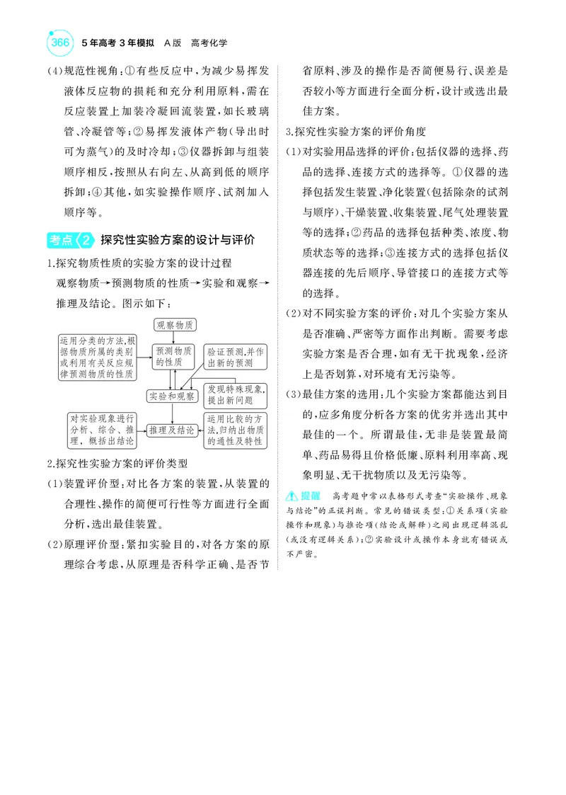 《1_5.2025版5·3A新高考版教师用书PDF_2025版教学资源包_（总复习系列）2025版《5年高考3年模拟》新高考版A版（⭐全科）_2025版.新高考版.选考总复习.化学.5·3A版_第一部分图书电子教参_897》第2页预览