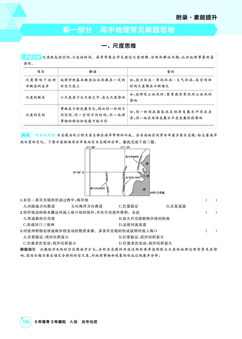 《1_26版53A浙江地理精讲册附录_2026版教学资源包_202653高考总复习A版_浙江版_2026版.浙江版.选考总复习.地理.5·3A版_图书电子资源_附录_1_精讲册PDF》第1页预览