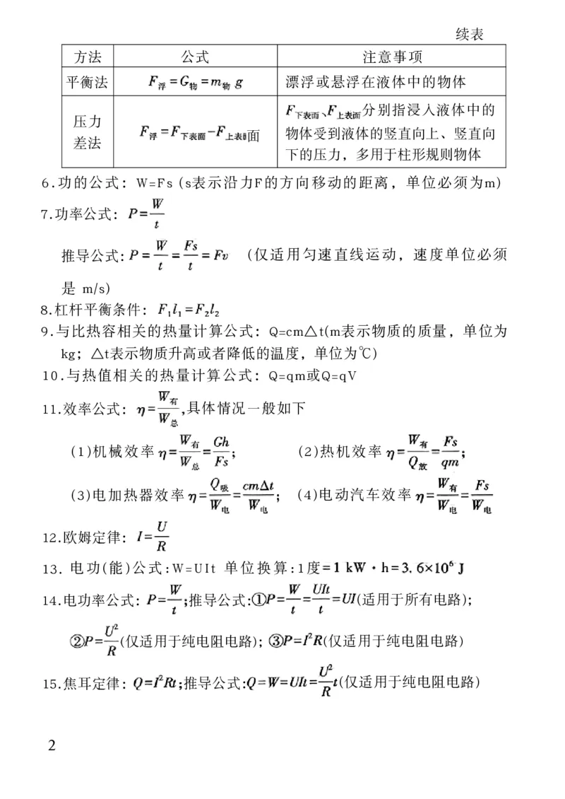 《2026《万唯中考•试题研究》物理(湖南)考前回归教材_2026版《万维中考试题研究》多省合集_2026版《万唯中考-试题研究》湖南物理》第3页预览