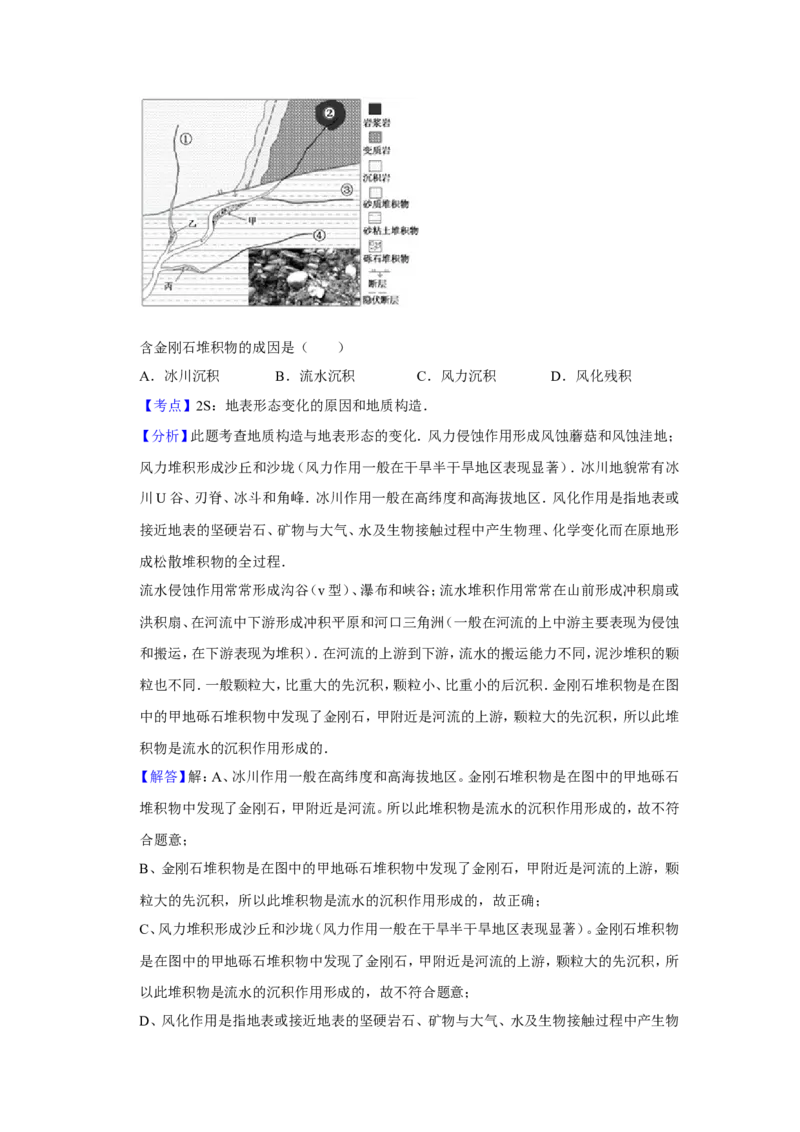 《2013年江苏省高考地理试卷解析版(1)_地理_2027年高考地理专项复习_2008年-2026年地理高考真题-G427_2008-2020年高考_地方卷_江苏高考地理08-21_A4word版》第6页预览