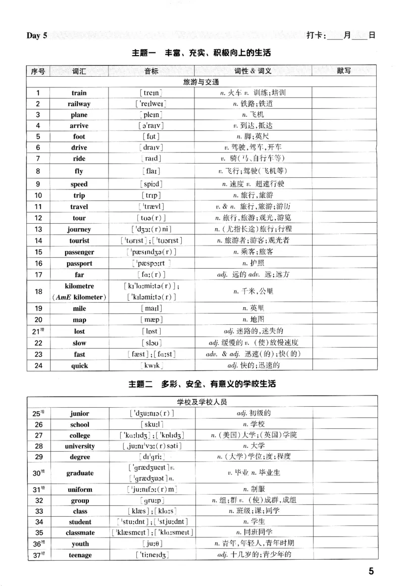 《英语课标主题河汇记背_2026版《万维中考试题研究》多省合集_2026版《万唯中考-试题研究》福建语数英物化_2026万唯试题研究英语》第6页预览