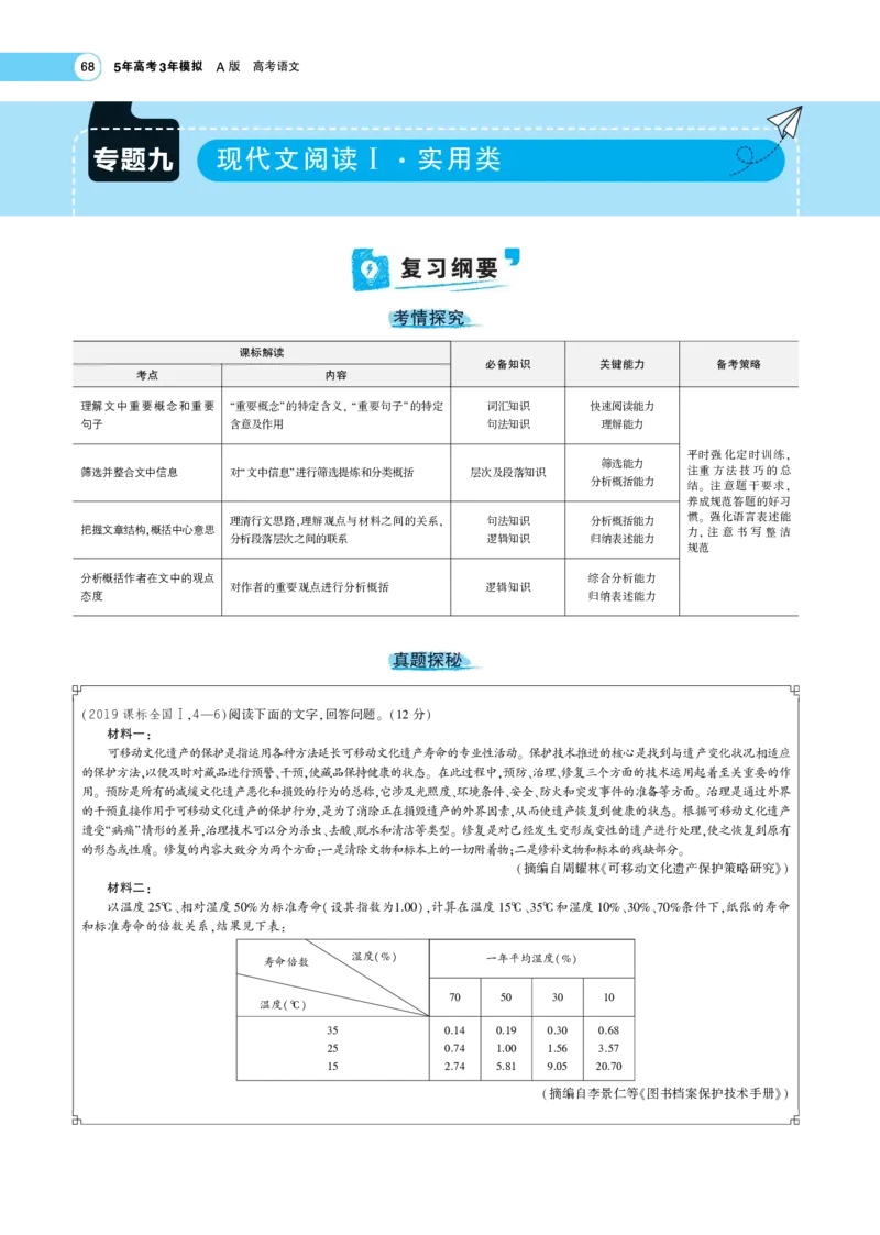 《1_专题二现代文阅读Ⅰ·信息类文本——专题考点精析(1)_2023版教学资源包_2023版新高考版高考总复习语文5·3A版_12_专题二现代文阅读Ⅰ·信息类文本_6_专题考点精析》第8页预览