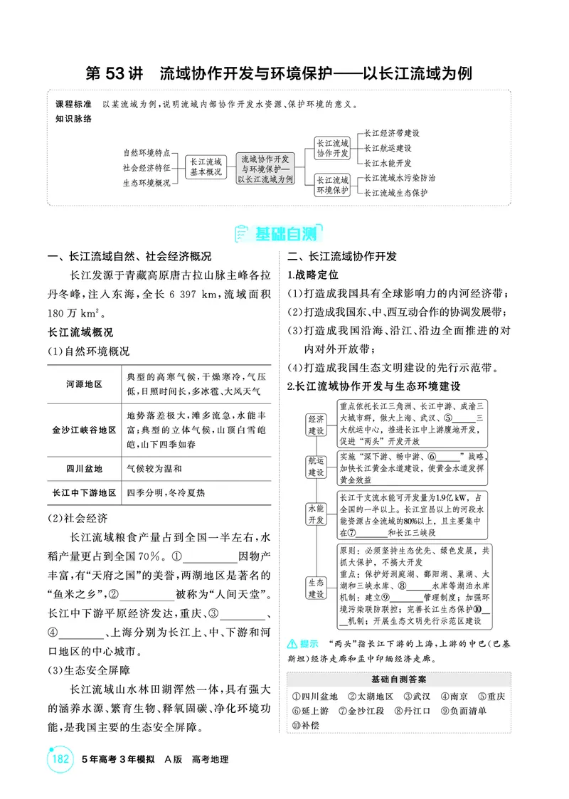 《1_26版53A浙江地理精讲册第13章_2026版教学资源包_202653高考总复习A版_浙江版_2026版.浙江版.选考总复习.地理.5·3A版_图书电子资源_第十三章区域合作_2_精讲册PDF》第6页预览