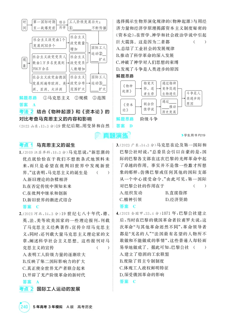 《1_15-第十三单元工业革命与马克思主义的诞生世界殖民体系与亚非拉民族独立运动_2026版教学资源包_202653高考总复习A版_江苏版_2026版.江苏版.选考总复习.历史.5·3A版_二、教师用书PDF》第10页预览