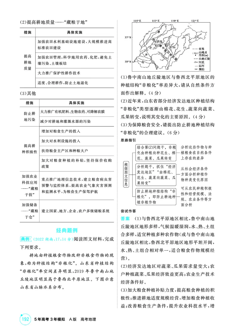 《1_26版53A浙江地理精讲册第14章_2026版教学资源包_202653高考总复习A版_浙江版_2026版.浙江版.选考总复习.地理.5·3A版_图书电子资源_第十四章自然资源与国家安全_2_精讲册PDF》第5页预览