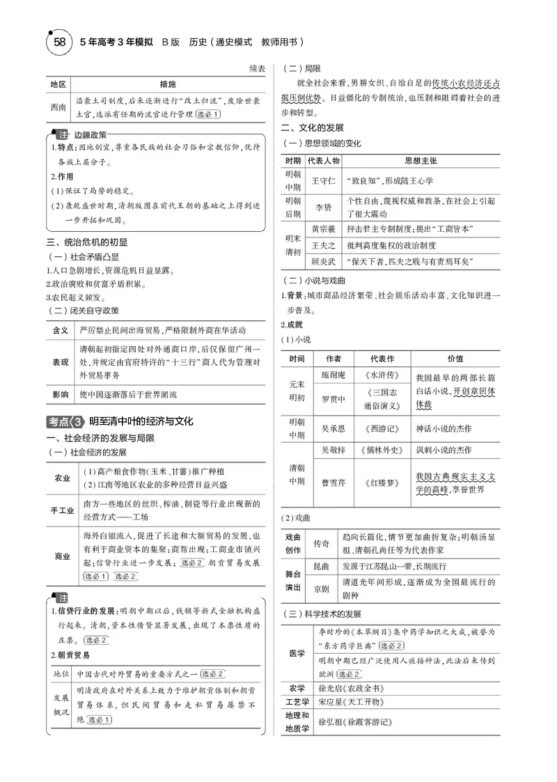 《1_5.2025版5·3版通史版教师用书PDF_2025版教学资源包_（总复习系列）2025版《5年高考3年模拟》新高考版B版（⭐全科）_2025版.新高考新教材版.高考总复习.通史.5·3B版_模块一中国古代史_572》第4页预览