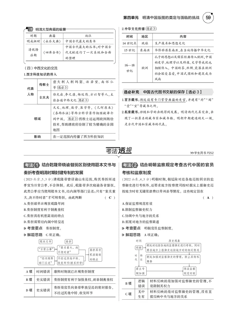 《1_5.2025版5·3版通史版教师用书PDF_2025版教学资源包_（总复习系列）2025版《5年高考3年模拟》新高考版B版（⭐全科）_2025版.新高考新教材版.高考总复习.通史.5·3B版_模块一中国古代史_572》第5页预览