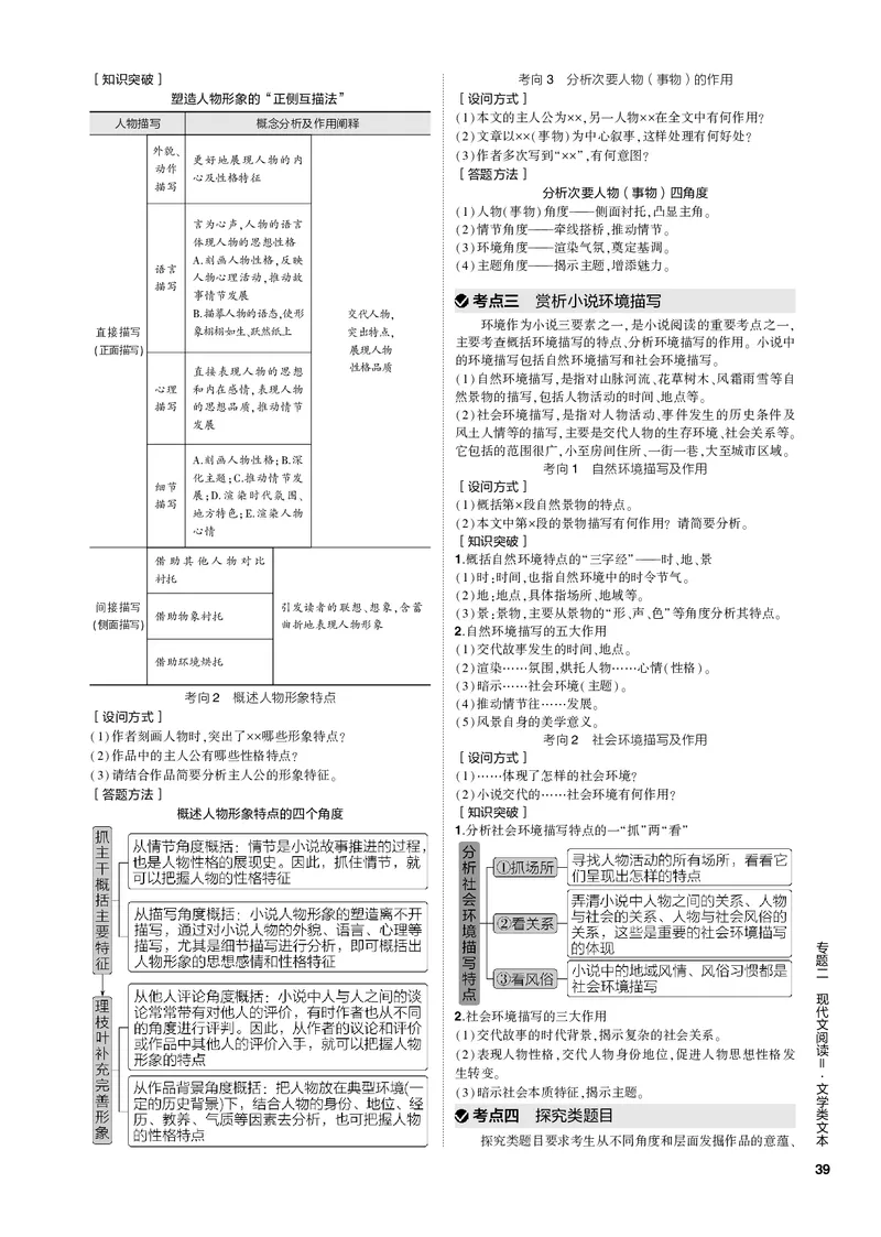 《1_专题二现代文阅读Ⅱ·文学类文本（PDF版）_2023版教学资源包_2023版新高考新教材版高考总复习语文5·3B版_2_专题二现代文阅读Ⅱ·文学类文本_3_专题电子书》第3页预览