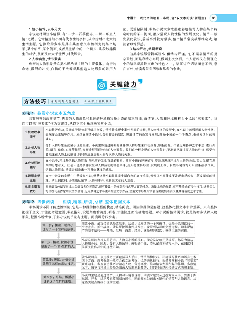 《1_专题三现代文阅读Ⅱ·小说——专题考点精析(1)_2023版教学资源包_2023版新高考版高考总复习语文5·3A版_13_专题三现代文阅读Ⅱ·小说_6_专题考点精析》第5页预览