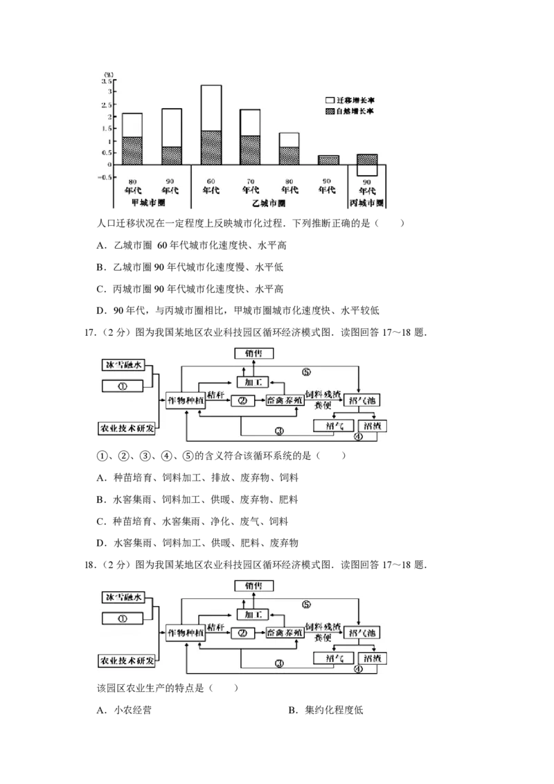 《2010年江苏省高考地理试卷(1)_地理_2027年高考地理专项复习_2008年-2026年地理高考真题-G427_2008-2020年高考_地方卷_江苏高考地理08-21_A4word版_PDF版（赠送）》第8页预览