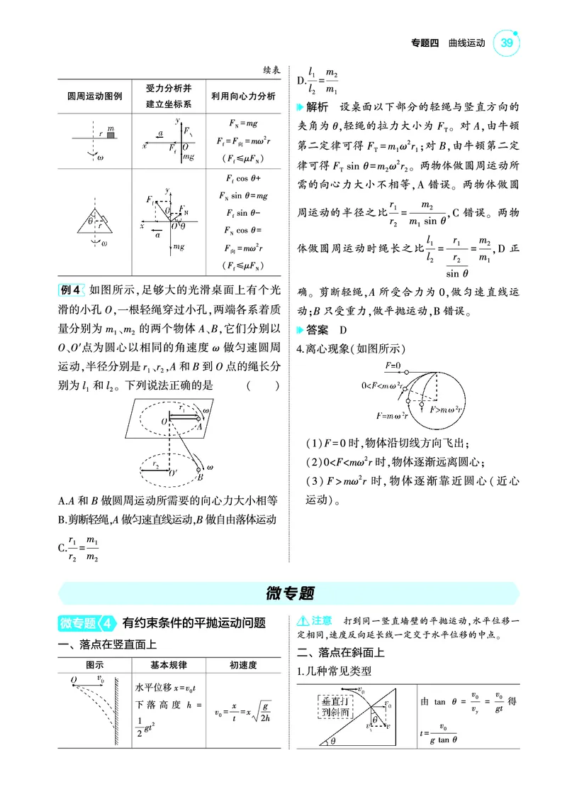《1_4.22025版5·3A版新高考版专题四教师用书pdf_2025版教学资源包_（总复习系列）2025版《5年高考3年模拟》新高考版A版（⭐全科）_2025版.新高考版.选考总复习.物理.5·3A版_专题四曲线运动》第7页预览