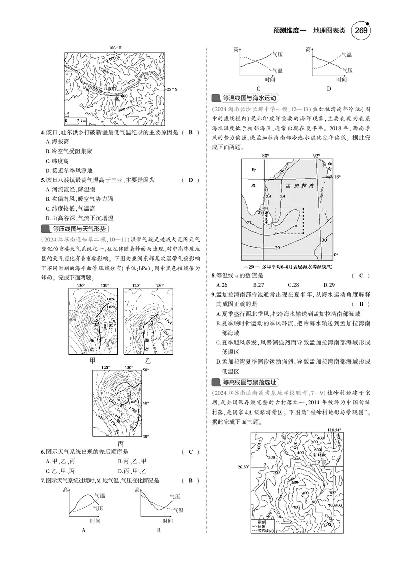 《1_7.2025版5·3B版新高考版教师用书PDF_2025版教学资源包_（总复习系列）2025版《5年高考3年模拟》新高考版B版（⭐全科）_2025版.新高考新教材版.选考总复习.地理.5·3B版_一年预测》第2页预览