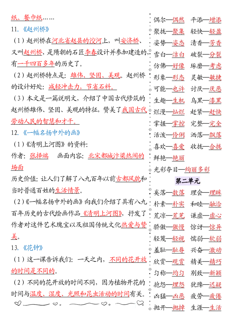《三年级（下）语文下册全册必背知识点汇总_3年级下册同步教辅_3下-语文_三下语文重点必背》第7页预览