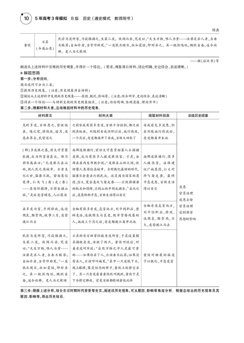 《1_5.2025版5·3版通史版教师用书PDF_2025版教学资源包_（总复习系列）2025版《5年高考3年模拟》新高考版B版（⭐全科）_2025版.新高考新教材版.高考总复习.通史.5·3B版_模块一中国古代史》第10页预览
