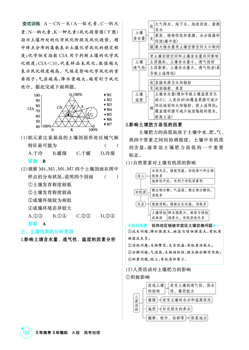 《1_26版53A浙江地理精讲册第6章_2026版教学资源包_202653高考总复习A版_浙江版_2026版.浙江版.选考总复习.地理.5·3A版_图书电子资源_第六章自然环境的整体性与差异性_2_精讲册PDF》第5页预览