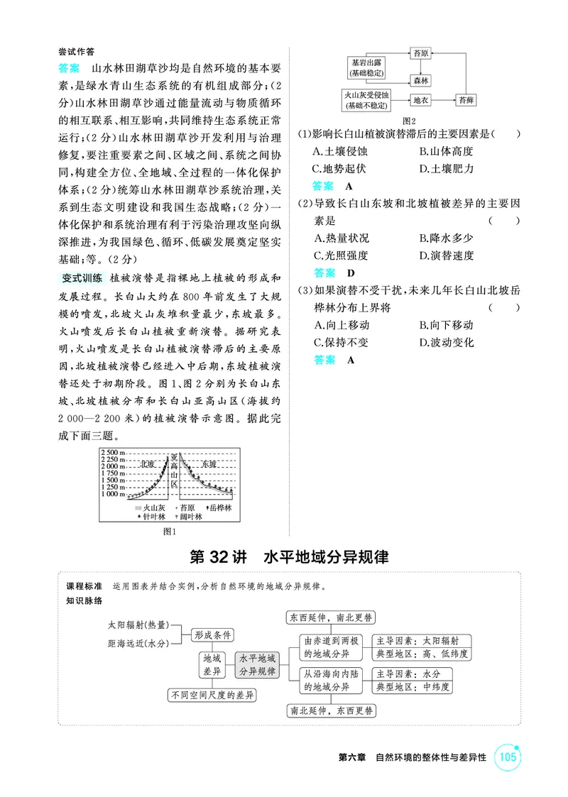 《1_26版53A浙江地理精讲册第6章_2026版教学资源包_202653高考总复习A版_浙江版_2026版.浙江版.选考总复习.地理.5·3A版_图书电子资源_第六章自然环境的整体性与差异性_2_精讲册PDF》第8页预览