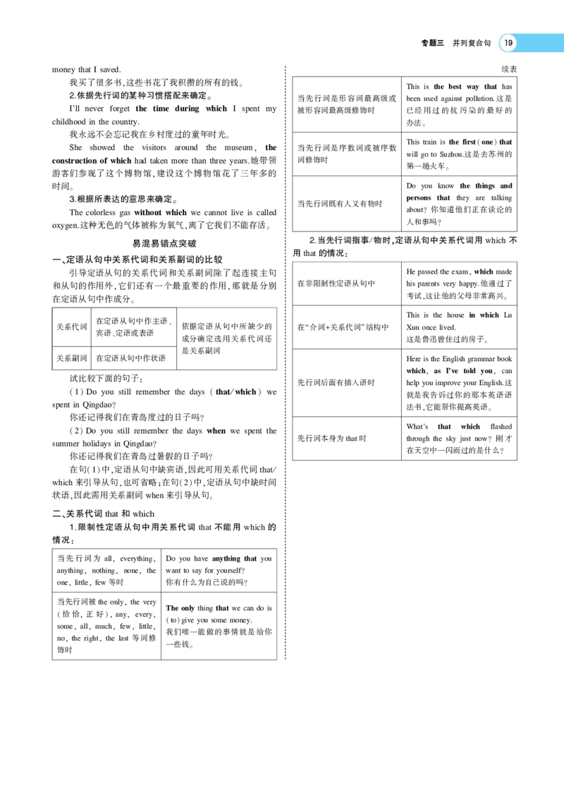 《1_专题考点精析(1)_2023版教学资源包_2023版新高考版高考总复习英语5·3A版_3_专题三并列连词和主从复合句_5_专题考点精析》第4页预览