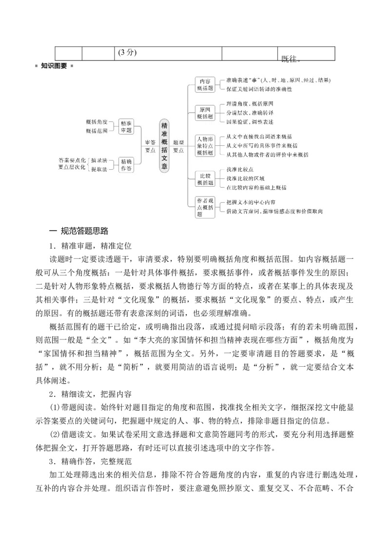 《14精准概括文意简答题解题技巧_高考一二三轮复习_语文_2026年-语文一轮复习_2026年高考语文一轮复习之古诗文专题（全国通用）-G387_资料》第2页预览