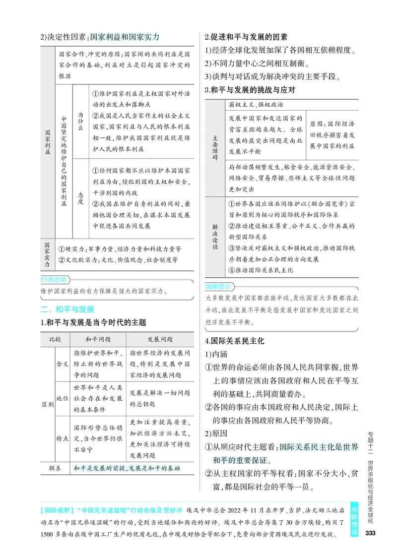 《2_4.知识讲解专题十二_2024版教学资源包_2024版.新高考版政治.5·3A版_12_专题十二世界多极化与经济全球化_4_PDF教参电子书》第2页预览