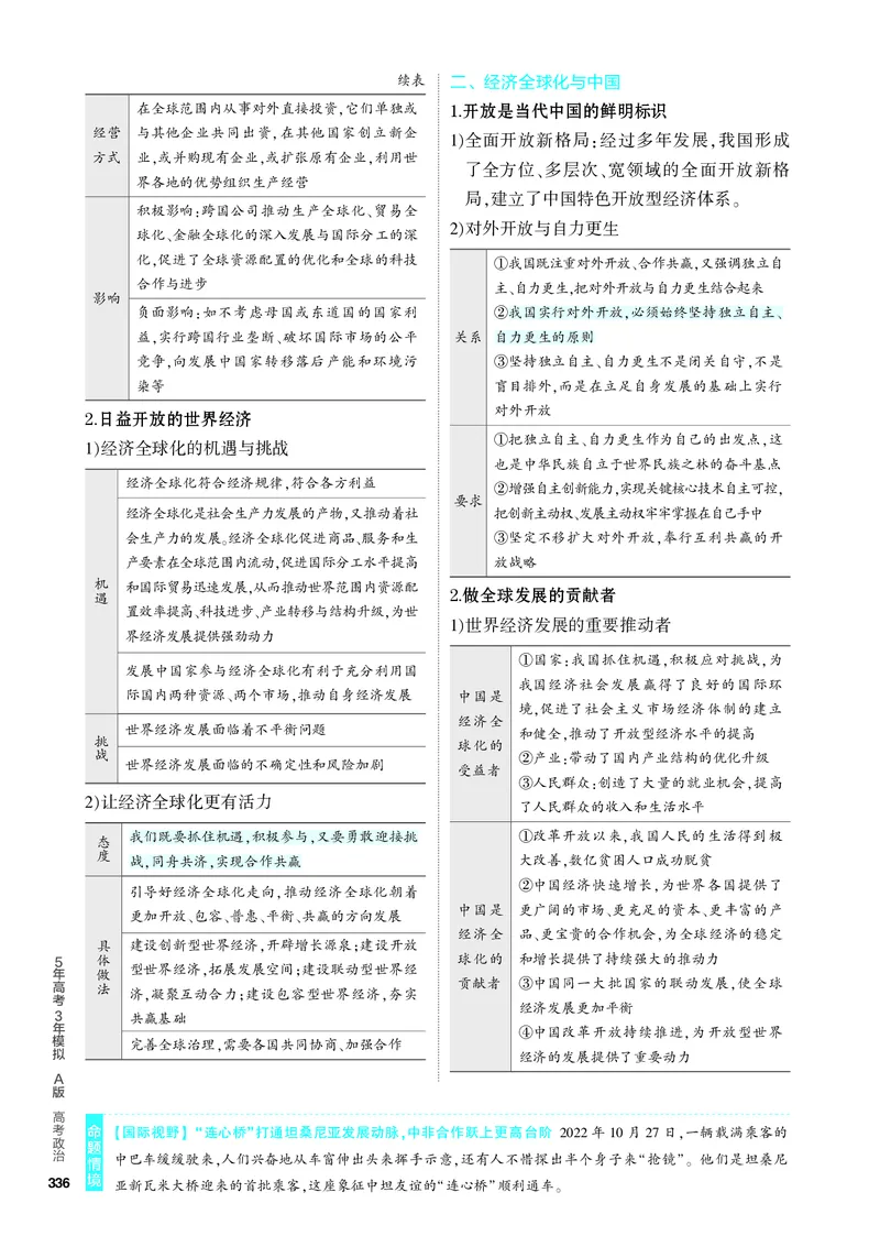 《2_4.知识讲解专题十二_2024版教学资源包_2024版.新高考版政治.5·3A版_12_专题十二世界多极化与经济全球化_4_PDF教参电子书》第5页预览