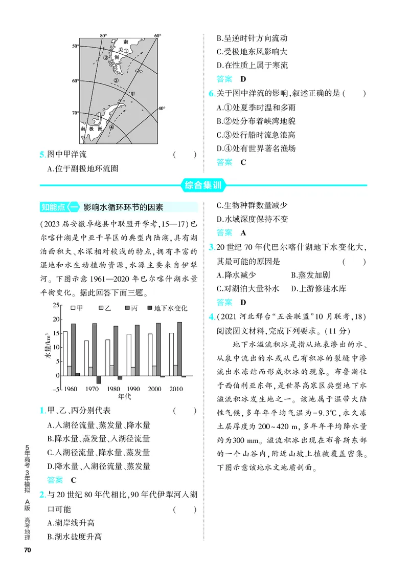 《1_5.PDF教参电子书——分层集训册_2024版教学资源包_2024版.新高考版地理.5·3A版_6_专题四地球上的水_4_PDF教参电子书》第8页预览