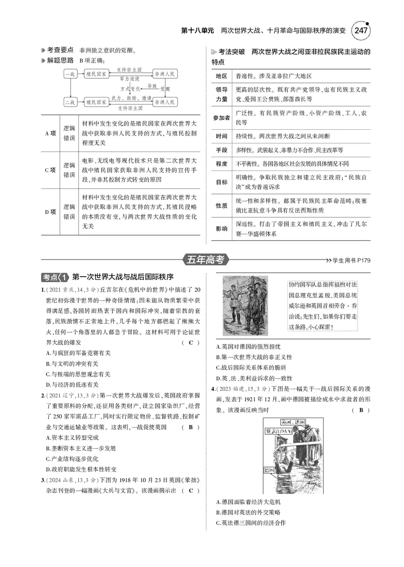 《1_5.2025版5·3版通史版教师用书PDF_2025版教学资源包_（总复习系列）2025版《5年高考3年模拟》新高考版B版（⭐全科）_2025版.新高考新教材版.高考总复习.通史.5·3B版_模块三世界史_961》第6页预览